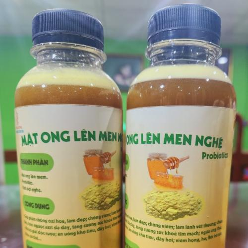 Tinh Bột Nghệ Mật Ong Lên Men Vinh Lương (500g)